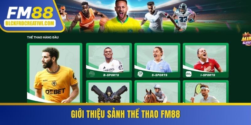 Giới thiệu sảnh thể thao FM88
